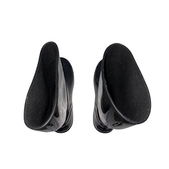 Columbia Sportswear Tall Black Rain Boots Womens 9 Rubber Slip On Barely Used - Picture 8 of 10